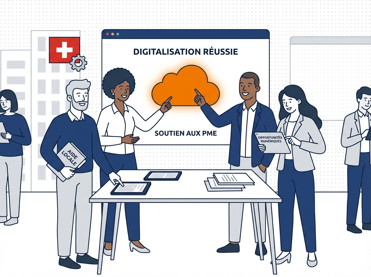 Digitalisation PME Suisse romande - accompagnement complet de la stratégie à la mise en oeuvre
